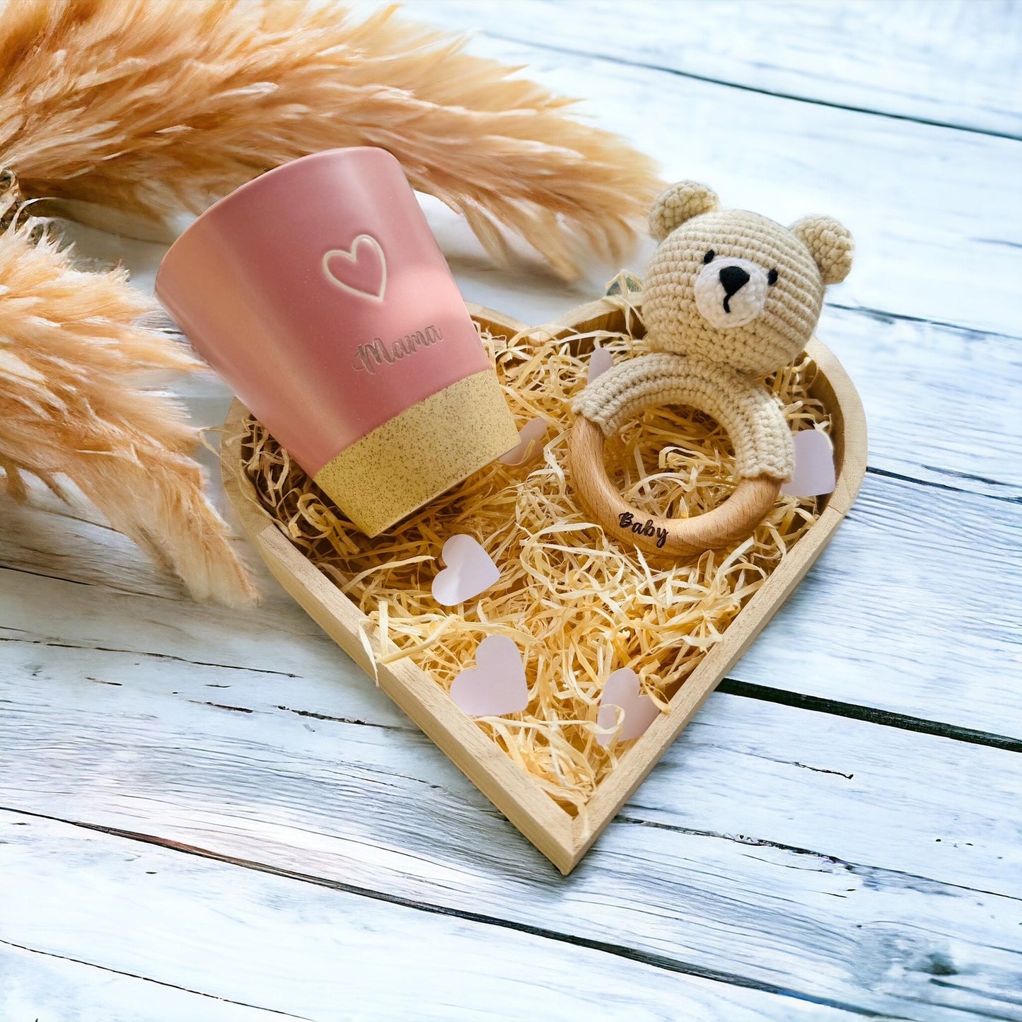 Geschenk zur Geburt für Mama und Baby