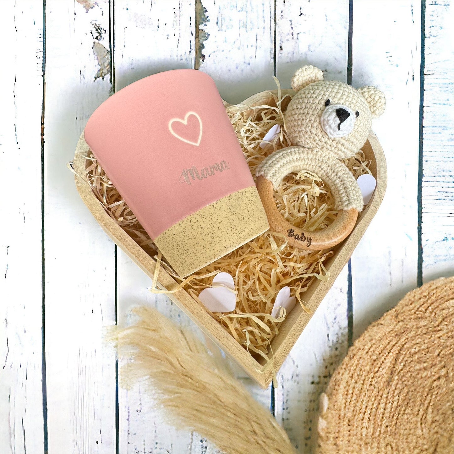 Geschenk zur Geburt für Mama und Baby