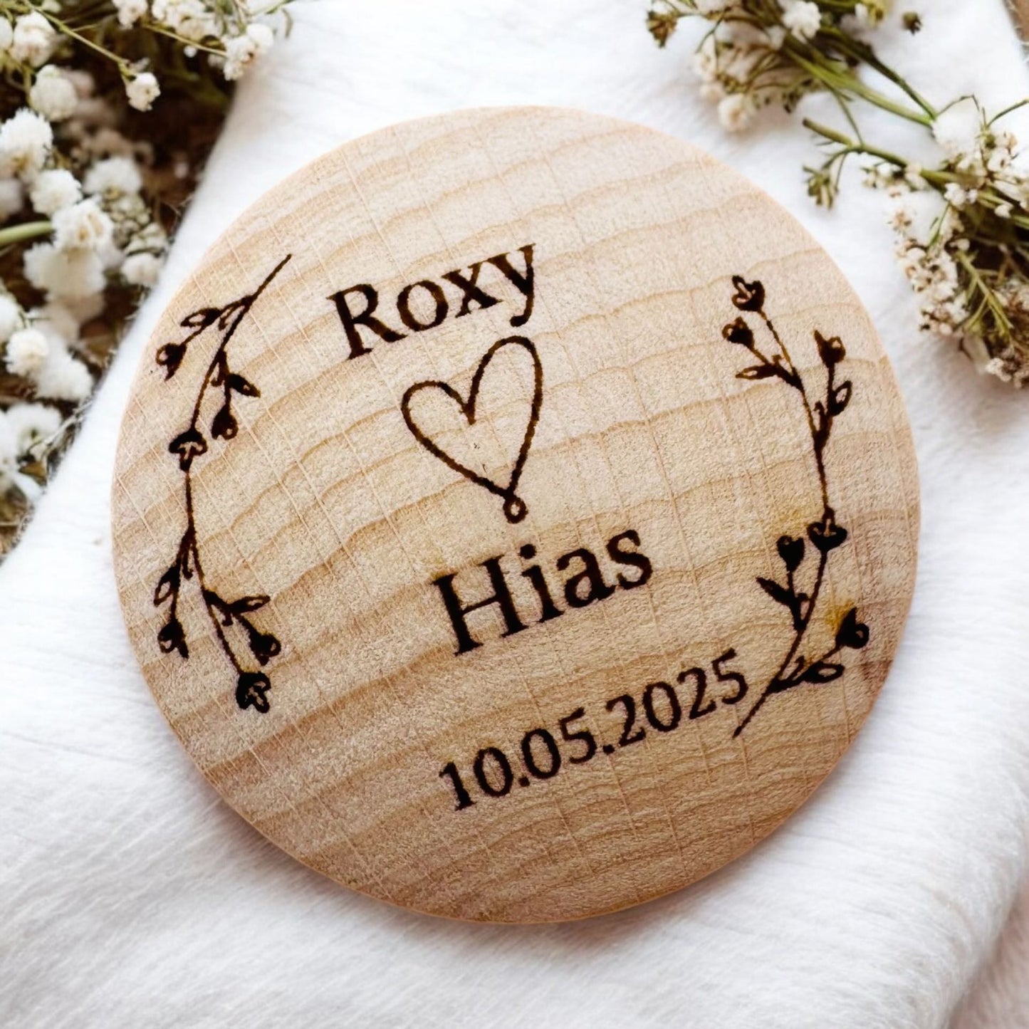 Hochzeitsanstecker für Gäste