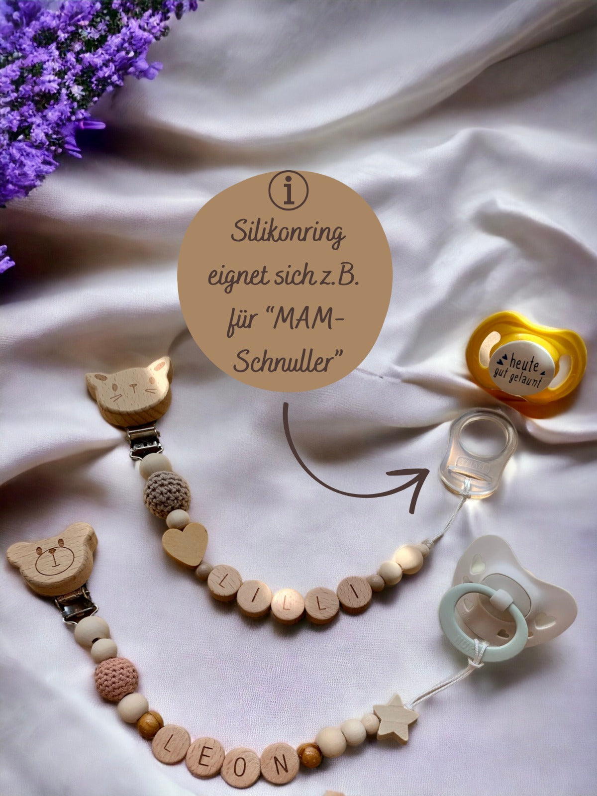 Schnullerkette unpersonalisiert