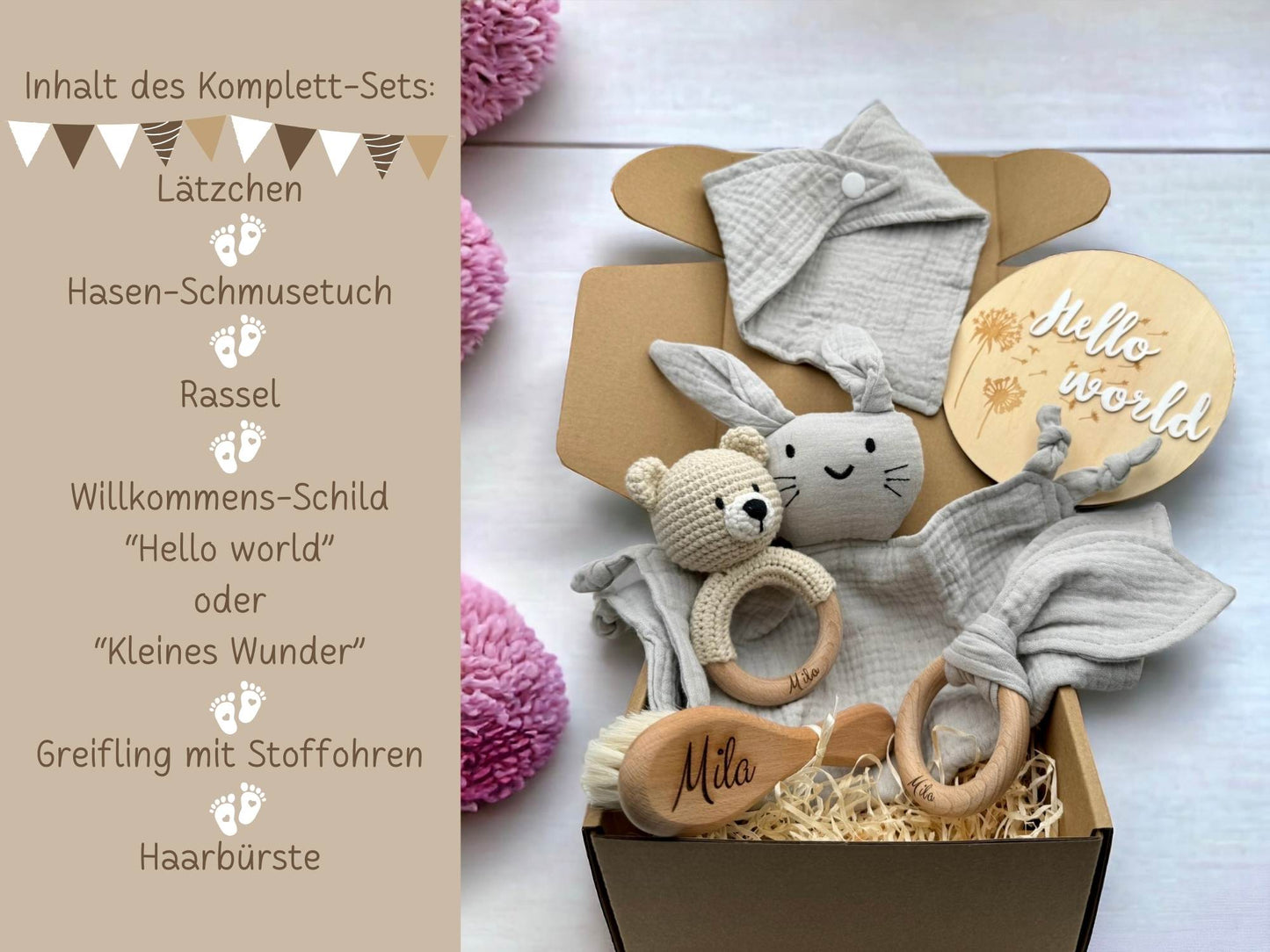 Babyset zur Geburt