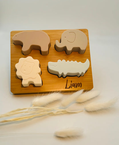 Steckspiel Baby, Montessori Puzzle