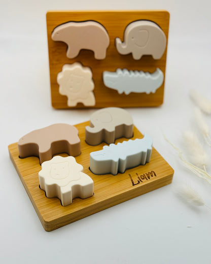 Steckspiel Baby, Montessori Puzzle