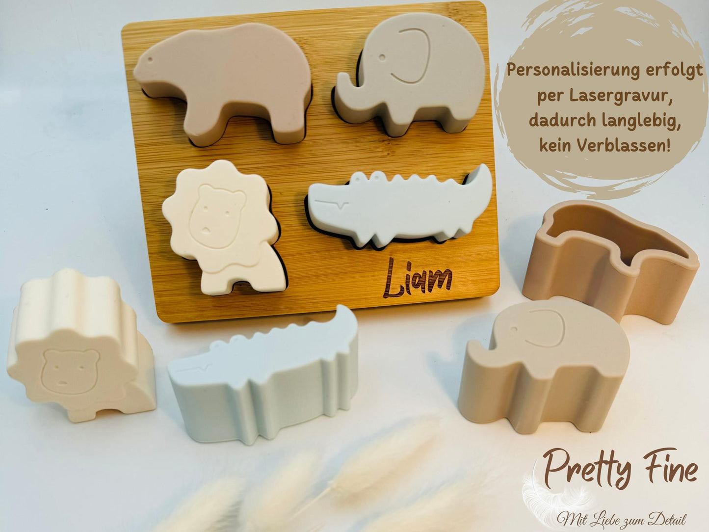 Steckspiel Baby, Montessori Puzzle